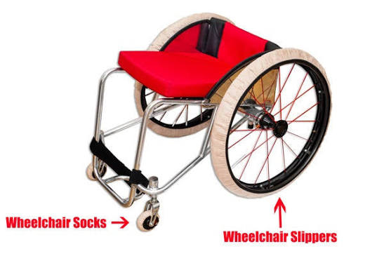 Wheelchair Tyre Socks