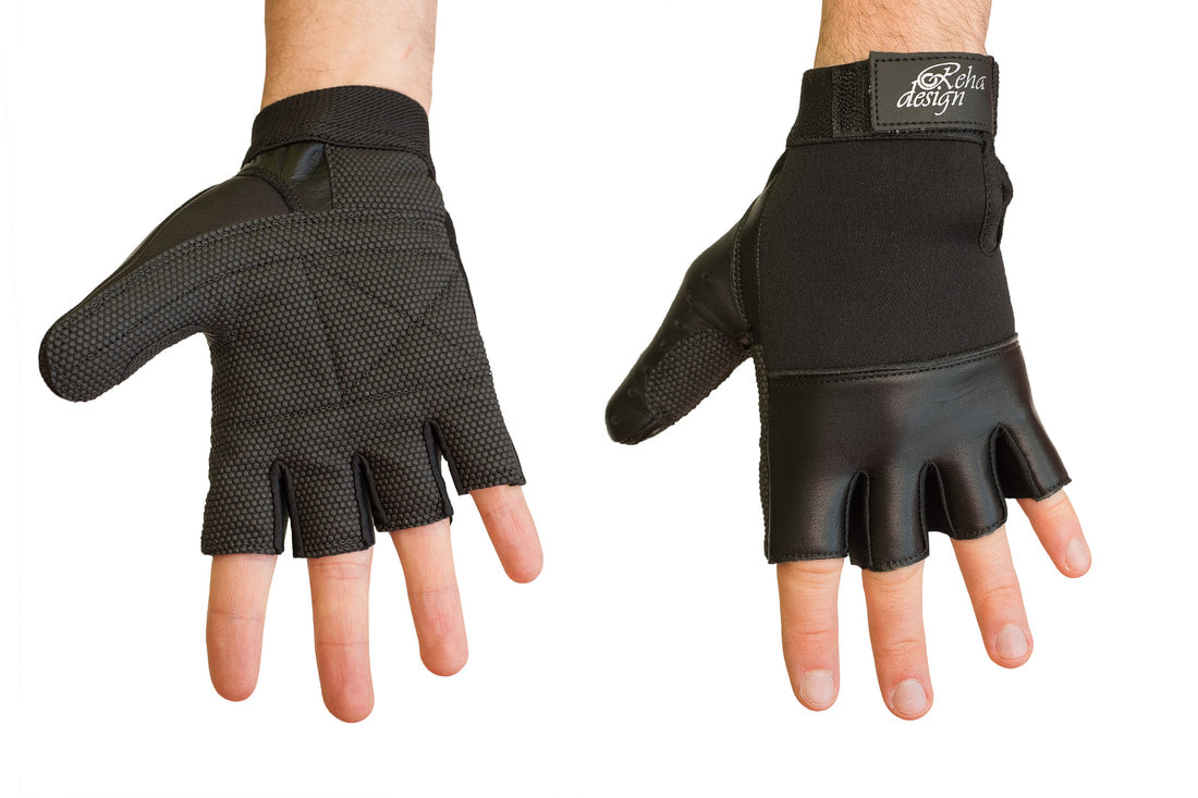Ultra-Grrrip Half Finger Gloves - ACC Approved